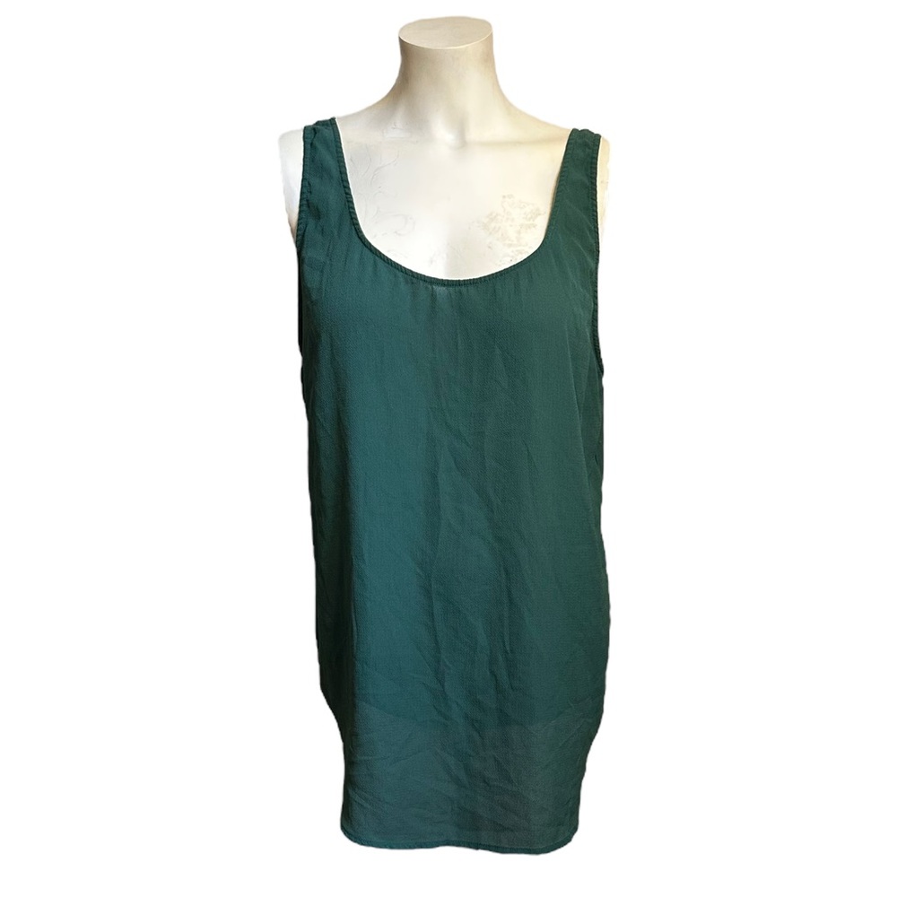 Dark Green Tank Top, Size L